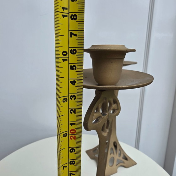 Image 1 of bougeoirs vintage Art Nouveau/ Jugendstil
