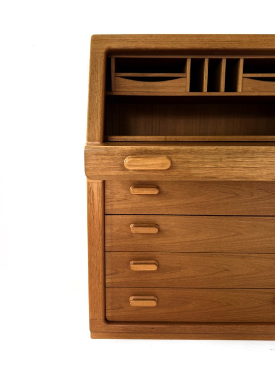 Image 1 of Vintage teak secretaire, Dyrlund '70s