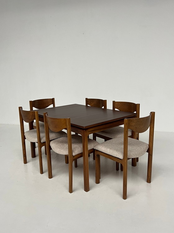 Set da pranzo vintage – palissandro – Mid Century Modern (photo 3 of 20)