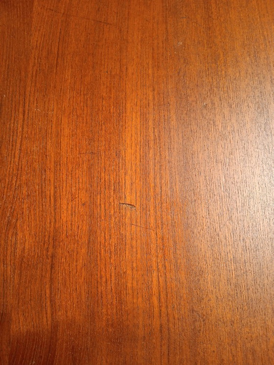 Image 1 of Vintage Fristho uitschuifbare eettafel in teak uit 1966