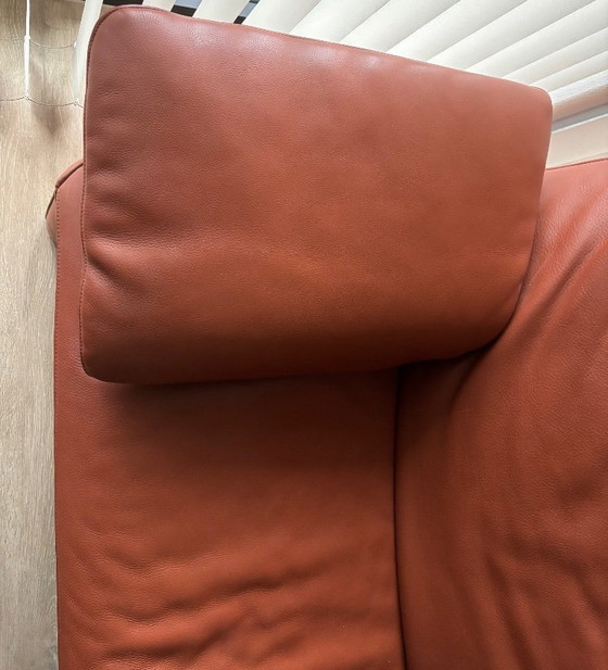 Image 1 of Jori Linea armchair in excellent condition 210x100x77 camel