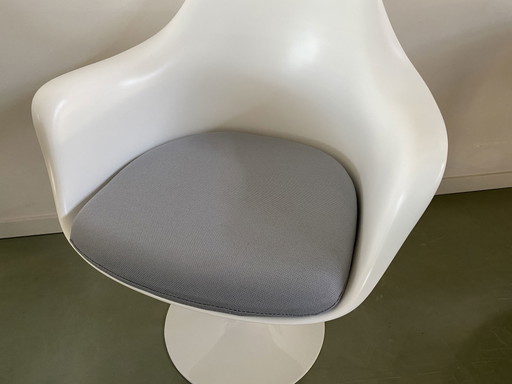 6x Replacement Cushion Tulip Armchair - light gray