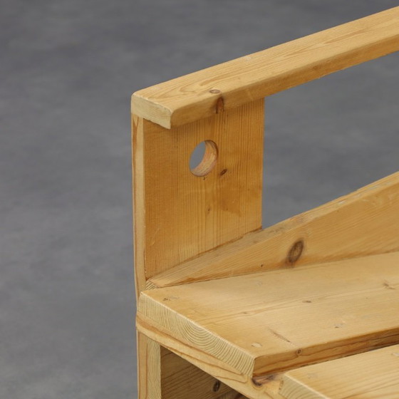 Image 1 of Crate Loungestoel, in de stijl van Gerrit Rietveld, jaren 1980