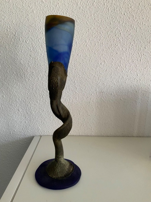 Scultura/Vaso Art Déco – decoratieve objecten, Bronze, Ceramic (photo 2 of 5)