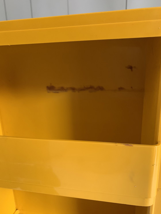 Image 1 of Boby Trolley Joe Colombo Giallo, Extra Alto