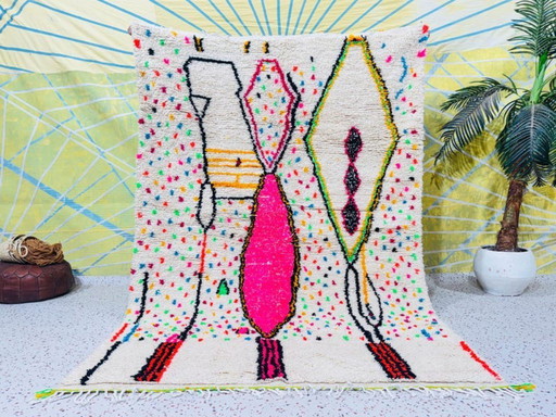 Alfombra marroquí hecha a mano 200cm x 300cm