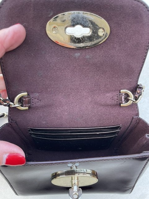 Mini lys mûrier – mulberry, Sacs bandouliere, Leather, Suede (photo 5 of 8)