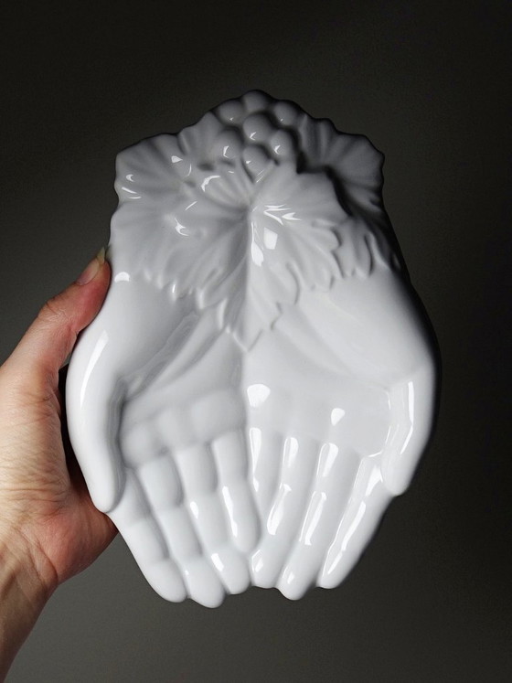 Sierbakje Hand van Georges Sand Naar Cocteau GDA Limoges Ongesigneerd – Decoratieve objecten, Porcelain (photo 3 of 8)