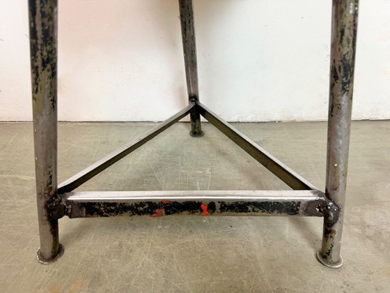 Image 1 of Sgabello da officina industriale nero, anni '60