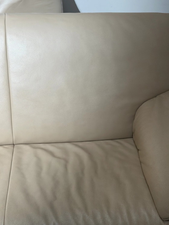 Jori Linea Sofa Set 3 + 2 Cream Leather (photo 10 of 10)