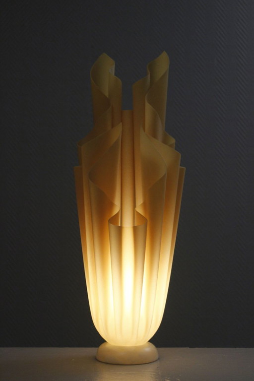 Georgia Jacob large ambiance lamp "Athena" France 1990s