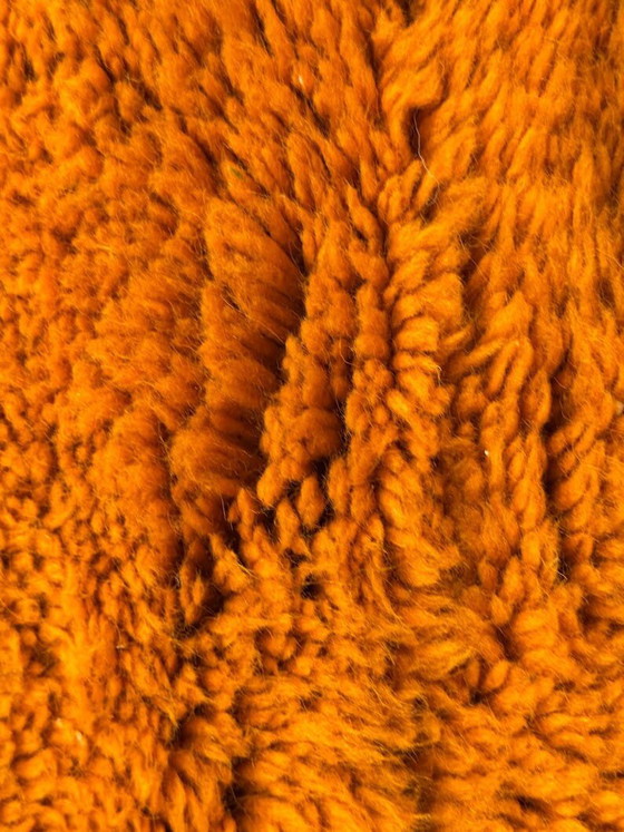 Traditional Orange Natural Wool Rug 1.5/2.5 m, Aime Té, Rugs & carpets, Beige (photo 3 of 7)