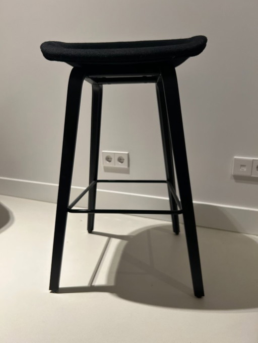 HAY AS 33 bar stool - height 70cm - black
