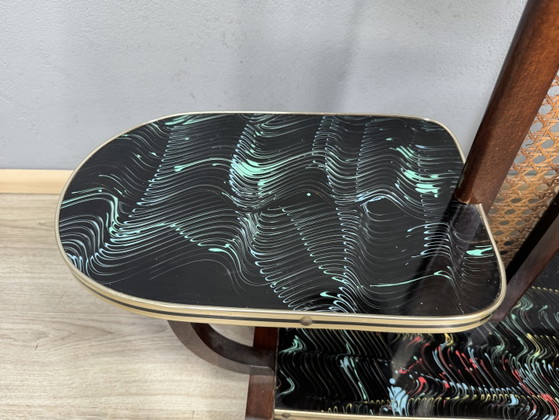 Supporto per piante a più livelli in stile vintage – Carrelli bar, Glass, Wood (photo 5 of 15)
