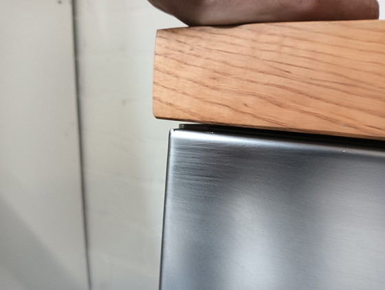 Image 1 of Tavolo in acciaio inox su misura, piano solido, estremamente pesante