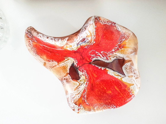 Keramik-Aschenbecher im Vallauris-Stil, 1950 – Dekorative Objekte, Ceramic (photo 4 of 8)