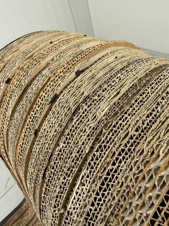 Image 1 of Unieke design lounge stoel karton & multiplex 1990's