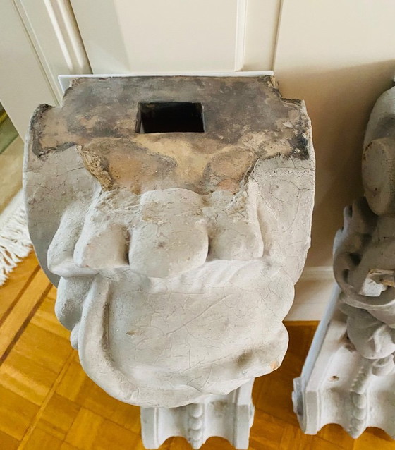 Image 1 of 2 Gable consoles