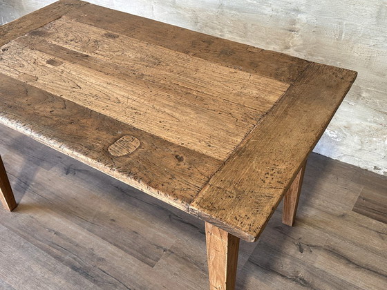 Image 1 of Authentic Farm Table With 1 Drawer