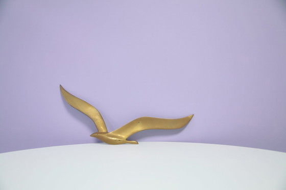 Image 1 of Satz x3 Bronze Gold Wand Vögel