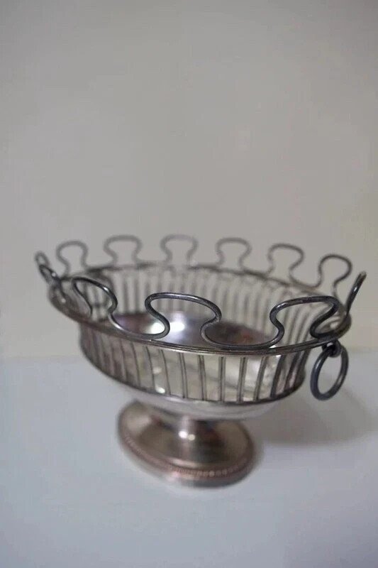 Image 1 of Rafraîchissoir à Vin Louis XVI Métal Argenté Zilveren Wijnkoeler 19e Eeuw