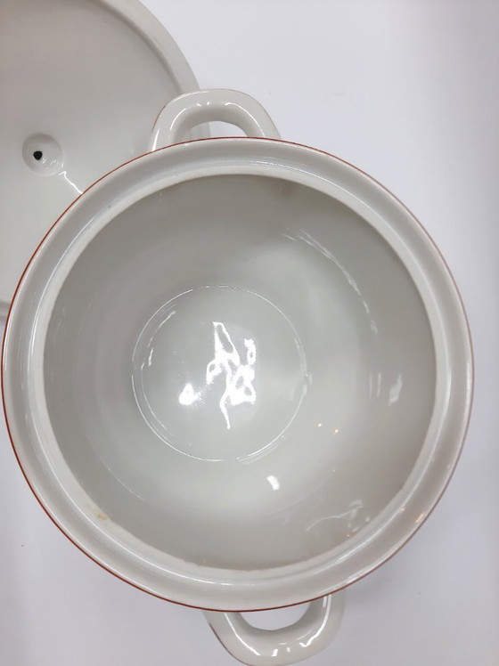 Image 1 of Vintage porcelain serving bowl, soup bowl