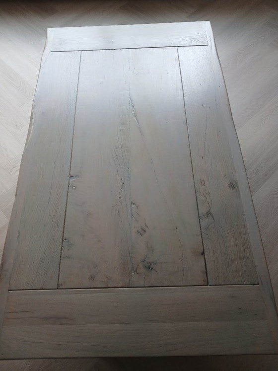 For sale: 6-person dining set and matching coffee table. – Wood (photo 21 of 24)