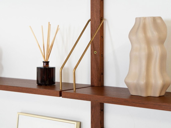 Teak Modular Shelving Unit, Danish Design, 1960s, Made In Denmark – Wood (photo 8 of 15)