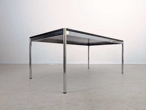 Image 1 of 2x Original USM Haller Desk Black Dining Table Design Table