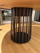 Janua Baskettafel in eikenhout, diameter 140cm