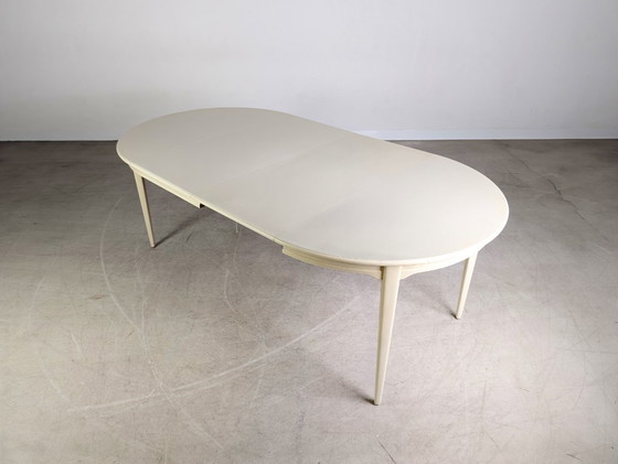 Image 1 of Tavolo da pranzo di metà secolo Svante Skogh in legno, stile country skandi, stile shabby chic