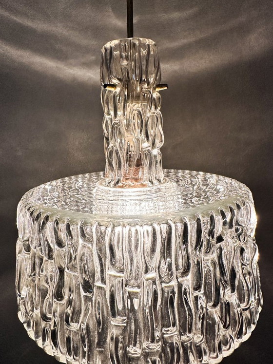 Lampada a sospensione Vintage Kalmar – Lampade a sospensione, Vetro, Ottone (photo 14 of 14)