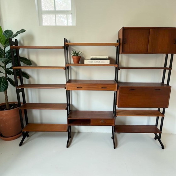 Image 1 of Vintage modular wall system Simpla Lux