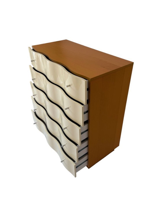 Image 1 of Cassettiera vintage Vajer bianca Tomas Jelinek Ikea