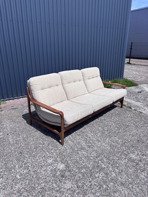Vintage design bank teak