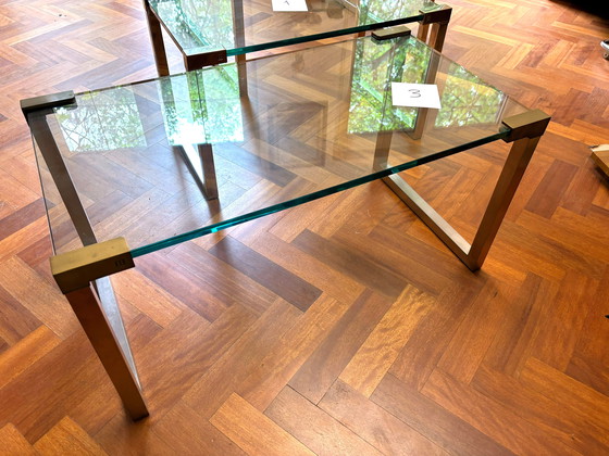 Image 1 of 2x Ghyczy side table T53, 82x44cm, high 42cm