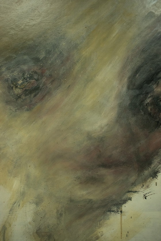 Image 1 of Portrait abstrait des années 1960