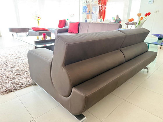 Leolux Sofa Plus Bastille Und Wibber Sessel – 3-5 Sitzer Sofas, Leather (photo 4 of 7)