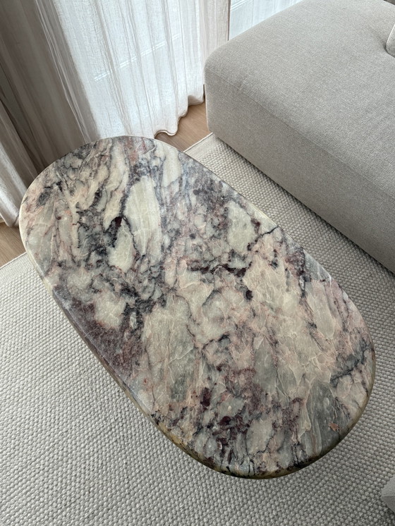 Image 1 of Vintage marble coffee table, Italy 1970