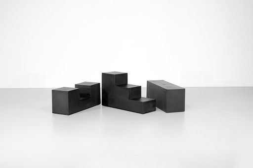 Gli Scacchi" table set by Mario Bellini for C&B Italia, Italy 1971