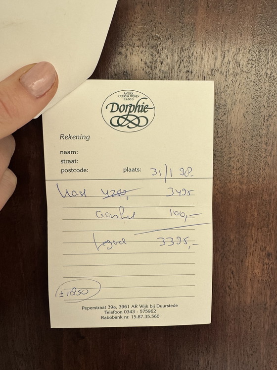 Image 1 of Vetrina antica in legno