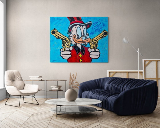 Image 1 of Jovan Srijemac (1962) - Uncle Scrooge with golden guns