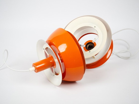 Image 1 of Set van 2 vintage Deense hanglampen Nevada van Vitrika, jaren 80.