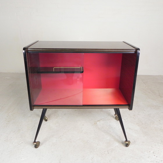 Image 1 of Vetrina vintage, mobile TV, mobile bar, mobile bar