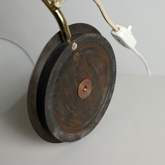 Lampe de table Christian Dell Modèle 6787 „Kaiser Idell“ pour Kaiser Leuchten, Allemagne, c. 1951 – Brass (photo 15 of 17)