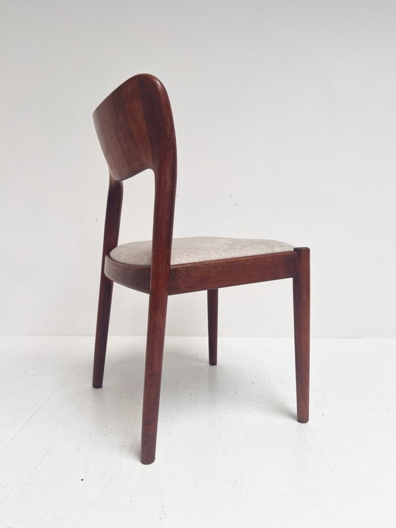 Image 1 of Juego de sillas Ole retapizadas de Niels Koefoed (2), años 60