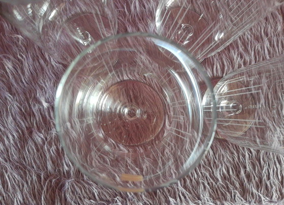 Image 1 of Set 1965-1966 designer kristallen bierglazen Andries Dirk Copier 