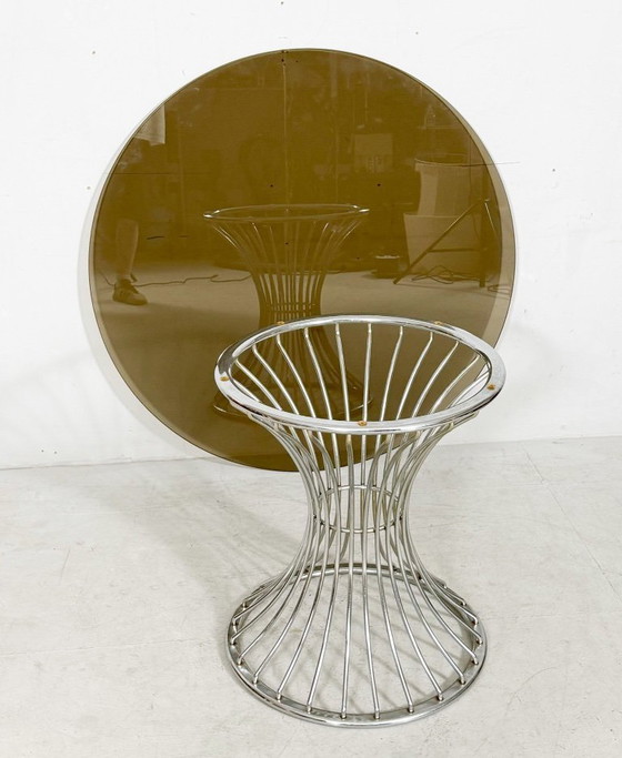Image 1 of GASTONE RINALDI. Mid Century Esstisch, Italien, 1970er Jahre