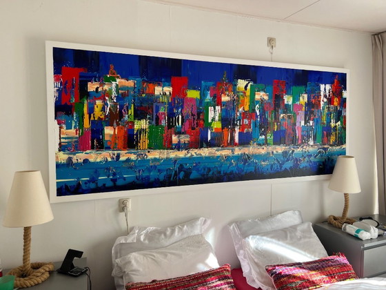 Image 1 of Marea di pittura colorata