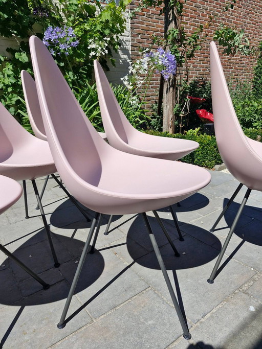 Der Drop Chair von Fritz Hansen – 6-teilig